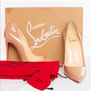 *SOLD* Christian Louboutin - So Kate 120mm - Nude